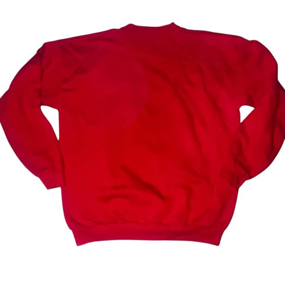 Vintage Cherokee 90s Christmas Teddy Bear Angel Candycane crewneck sweatshirt - Picture 4 of 4